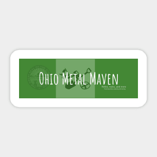 Ohio Metal Maven Logo 1 Sticker